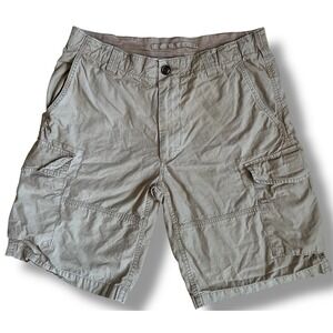 Polo Ralph Lauren Mens Classic Fit Cargo Shorts Tan Khaki Cotton Size 32